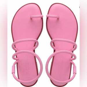 Havaianas Pink Multi-Strap Una Pitanga Sandals